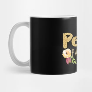 Petal Patrol Floral Flower Girl Mug